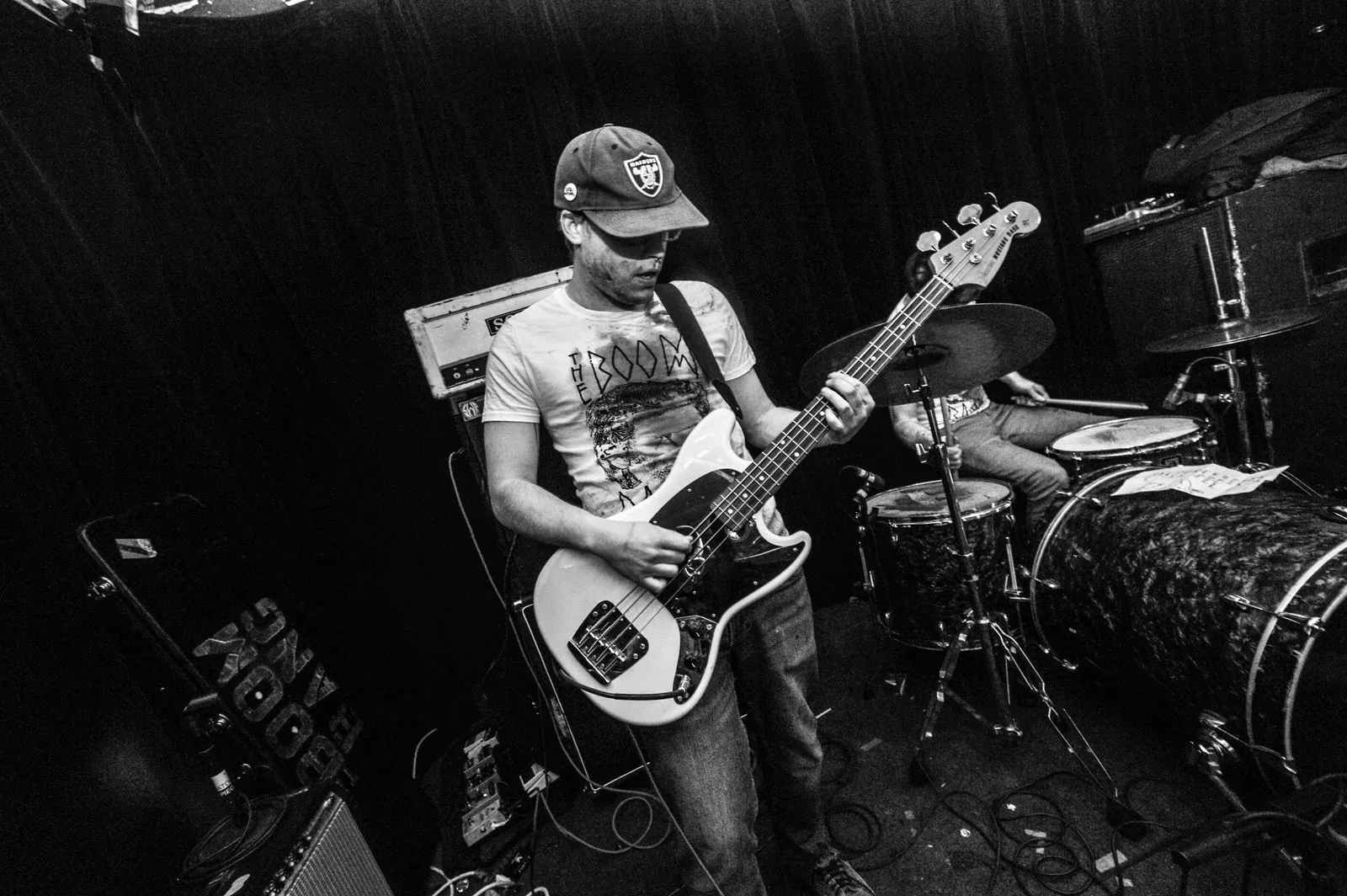 The Boom Bang live — photo by Doug Schwarz