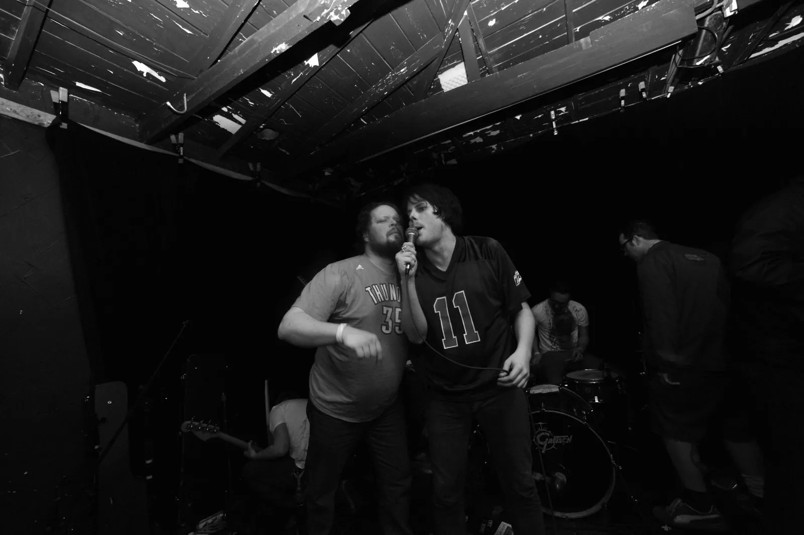 The Boom Bang live — photo by Doug Schwarz